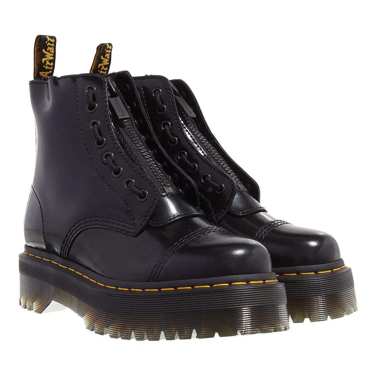 Dr martens sinclair black cheap polished smooth