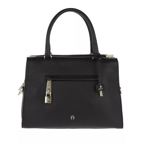 AIGNER Kaia M Handle Bag Black Rymlig shoppingväska