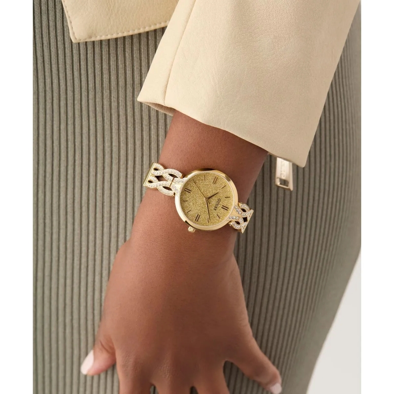 Guess Quarzuhr Quarz-Analoguhr Coral gold(Image 6)