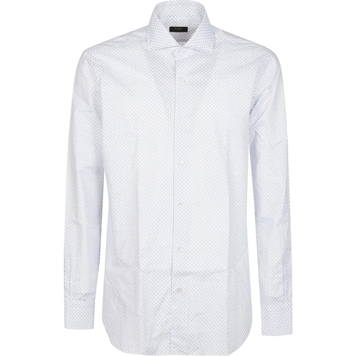 Barba Napoli Legere Oberteile Neck Shirt White weiß