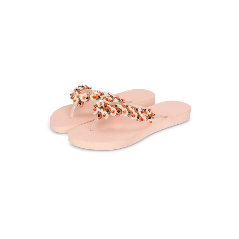 UZURII Flip Flops flip flop Tulum Bloom Coffee sand(Image 8)