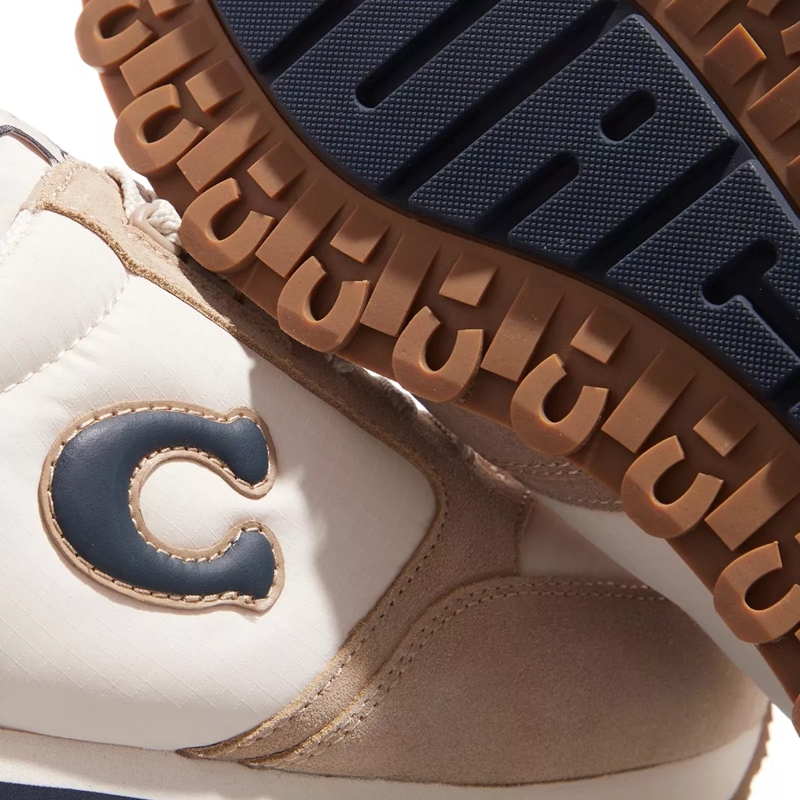 Coach Low-Top-Sneaker Runner Sneaker Chalk/Midnight Navy(Image 3)