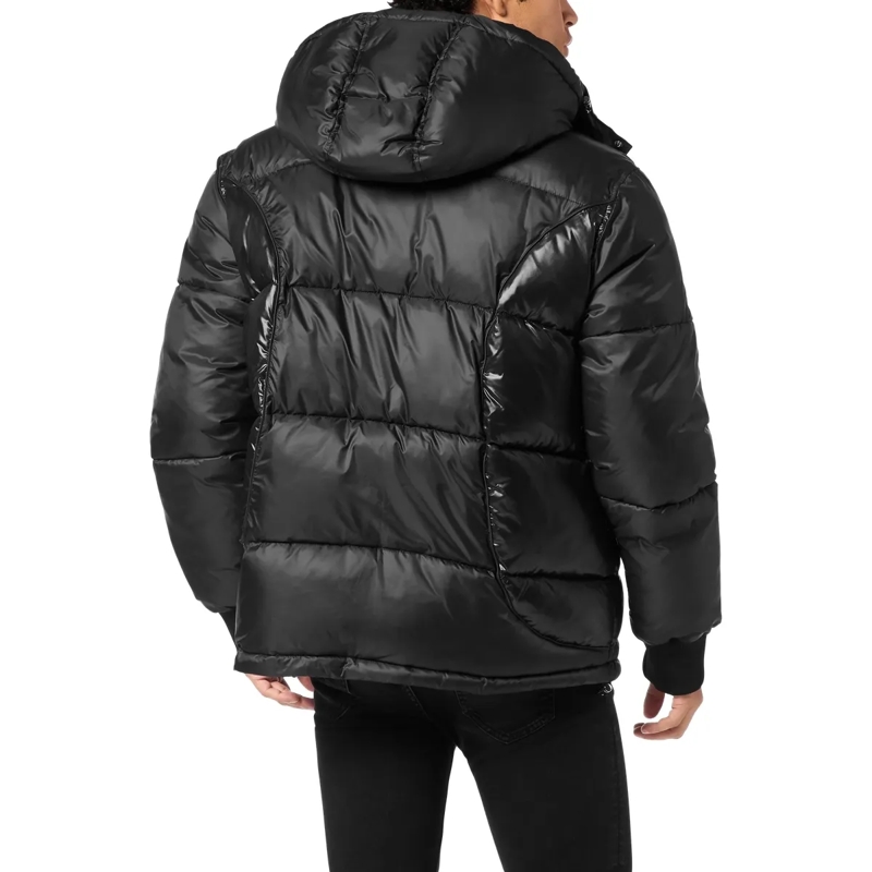 Philipp Plein Lederjacke Jacke schwarz(Image 2)