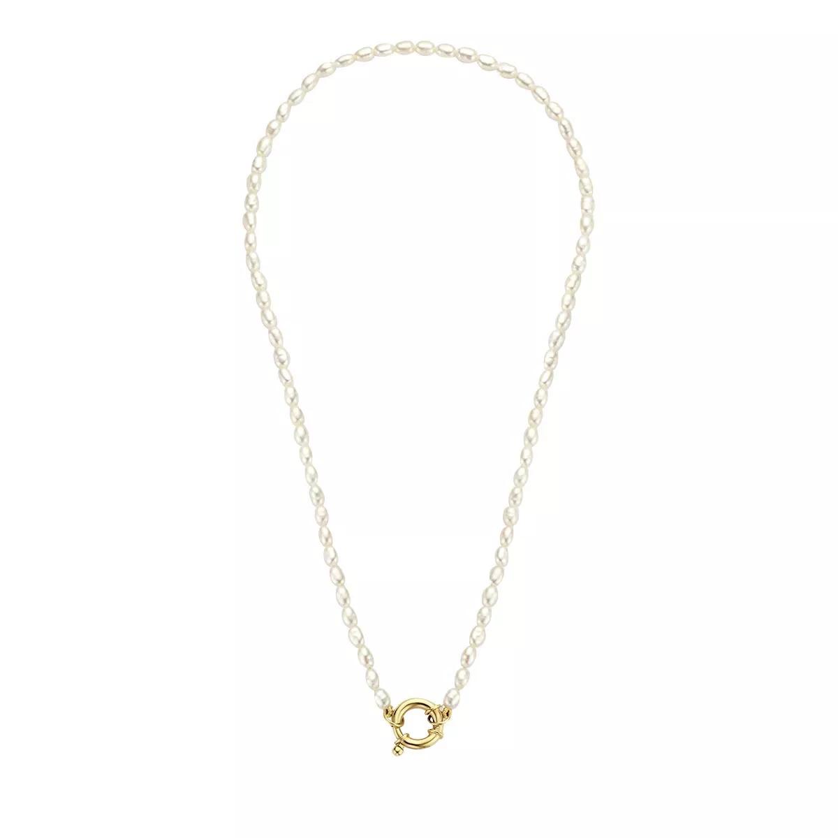 Isabel Bernard Halskette - Aidee Marissa 14 karat necklace with Freshwater pe - Gr. unisize - in Gold - für Damen