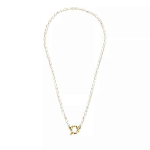 Isabel Bernard Aidee Marissa 14 karat necklace with Freshwater pe Gold Girocollo