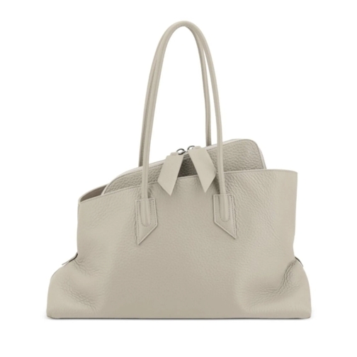 The Attico Tote La Passeggiata Top Handle Sand beige