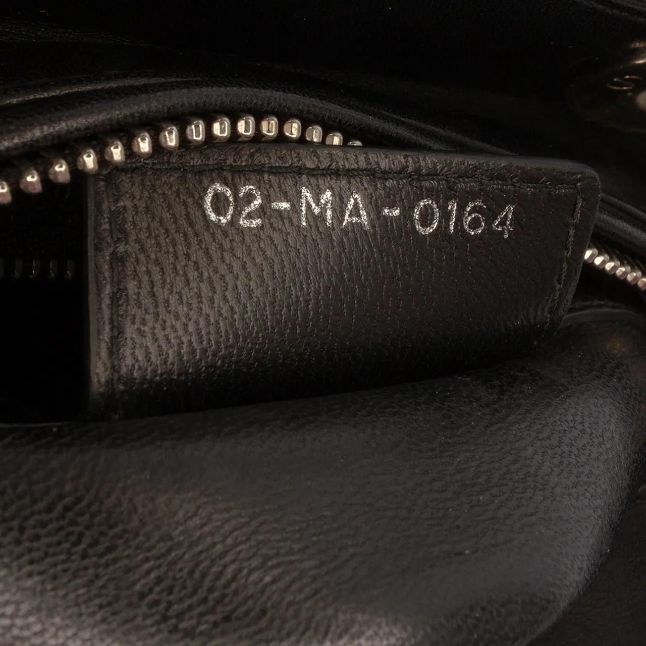 Thumbnail - Christian Dior Hobo Bags - Medium Lambskin Sequin Embellished Lady Dior - Gr. unisize - in Schwarz - für Damen