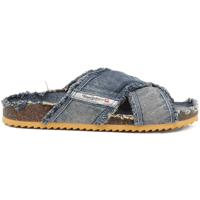 Diesel Sandalen Sandals Denim blau
