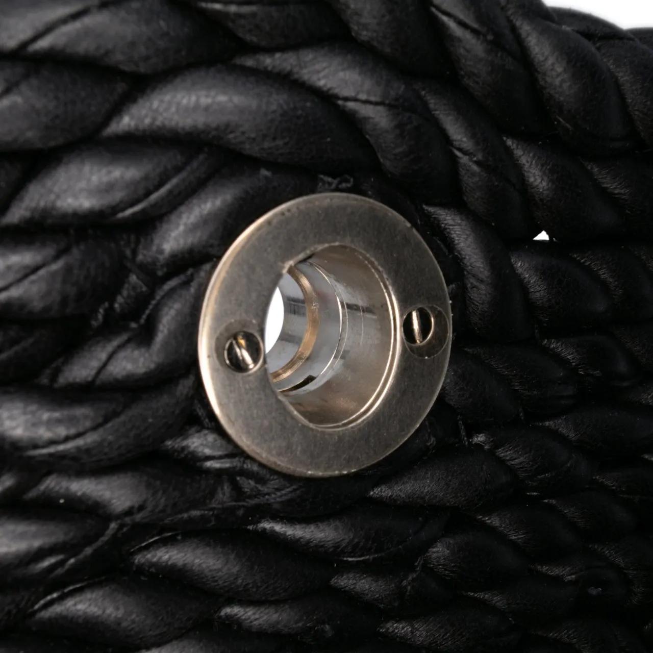 Thumbnail - Bottega Veneta Hobo Bags - Lambskin Torchon Classic Tasseled Twisted Crossbod - Gr. unisize - in Schwarz - für Damen