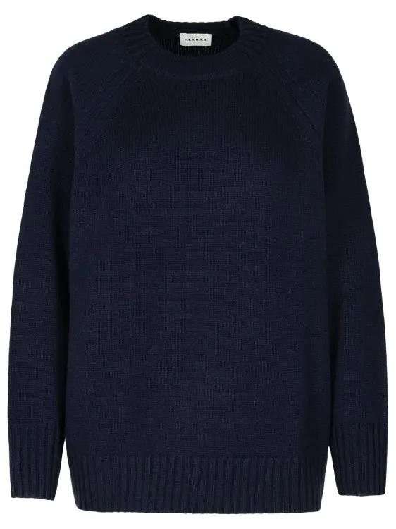 P.A.R.O.S.H. - Wood%27 Blue Cashmere Sweater - Größe S - blau