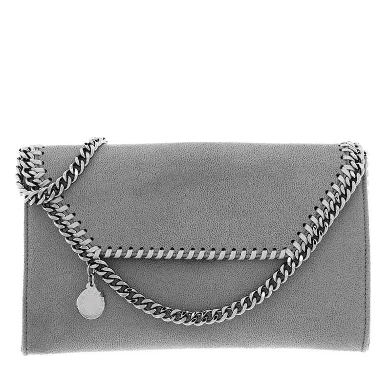 Stella McCartney Crossbody Bag Falabella Mini Crossbody Bag Light Grey