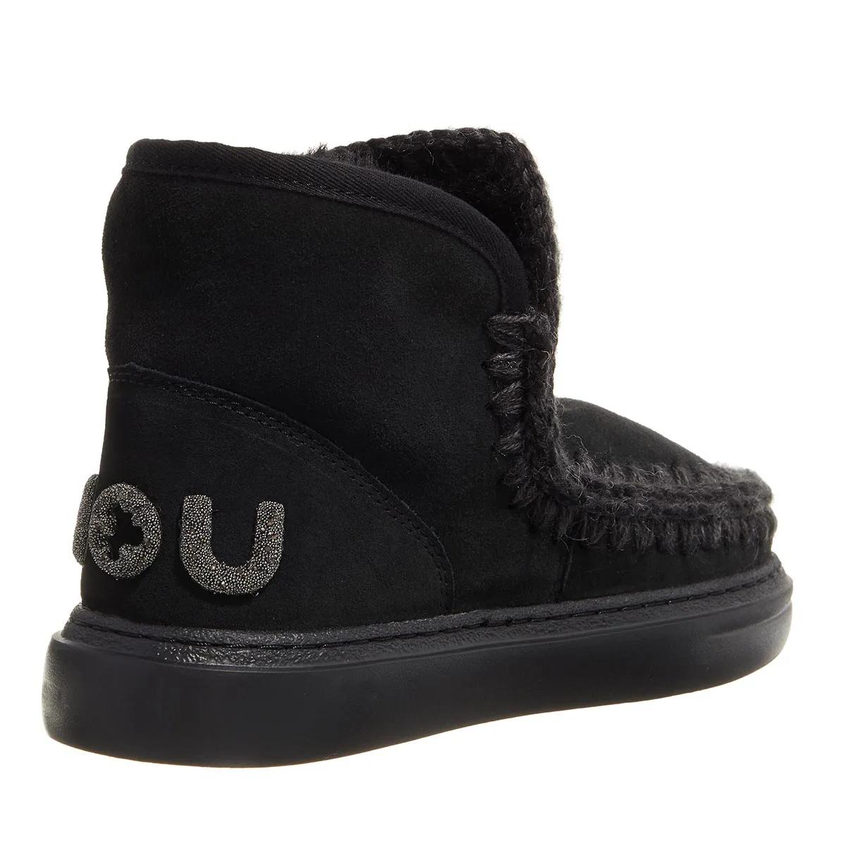 Thumbnail - Mou Stiefel - Eskimo Sneakers With Glitter - Gr. 36 (EU) - in Schwarz - für Damen