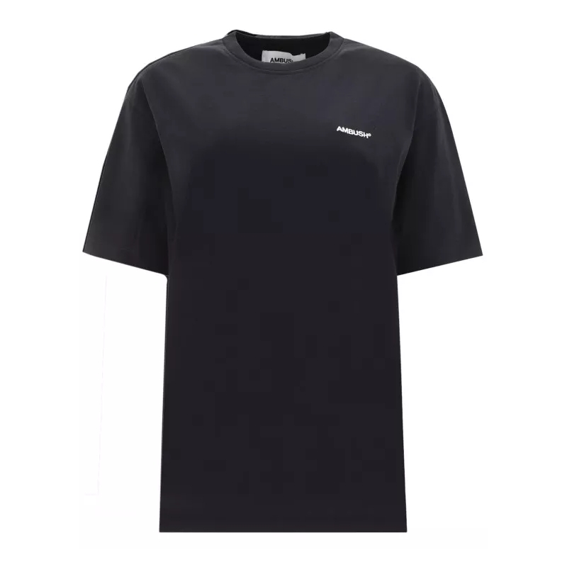 Ambush T-Shirt Black Cotton Logo T-Shirt Black
