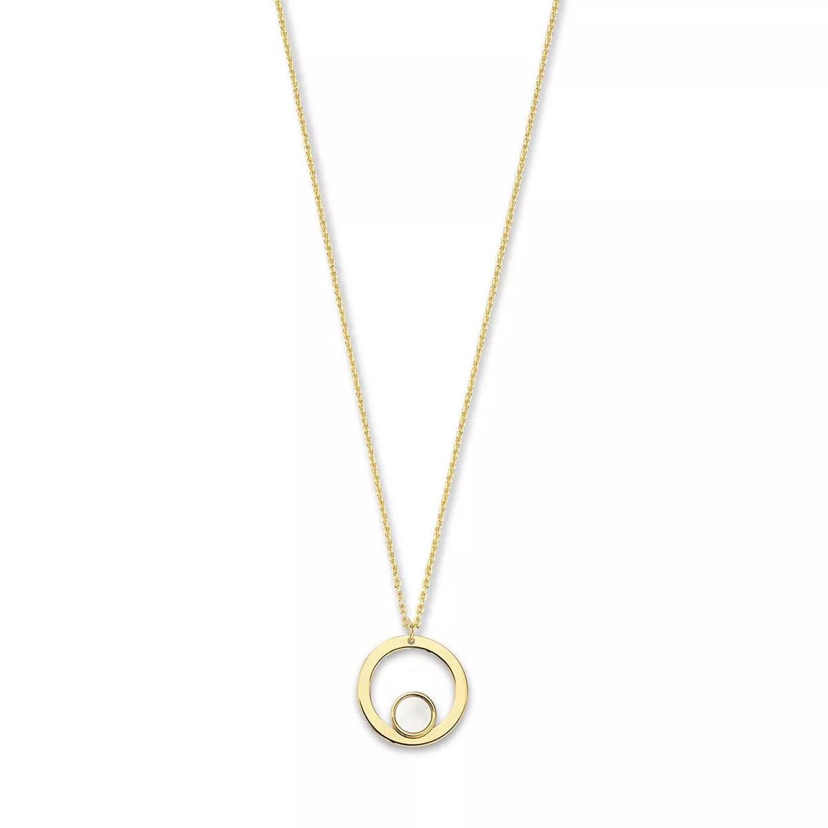 Isabel Bernard Halskette - Belleville Luna 14 Karat Necklace With Freshwater - Gr. unisize - in Gold - für Damen