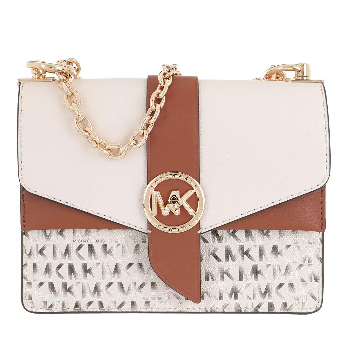 Michael Kors Crossbody Bags - Greenwich Crossbody Bag - Gr. unisize - in Creme - für Damen