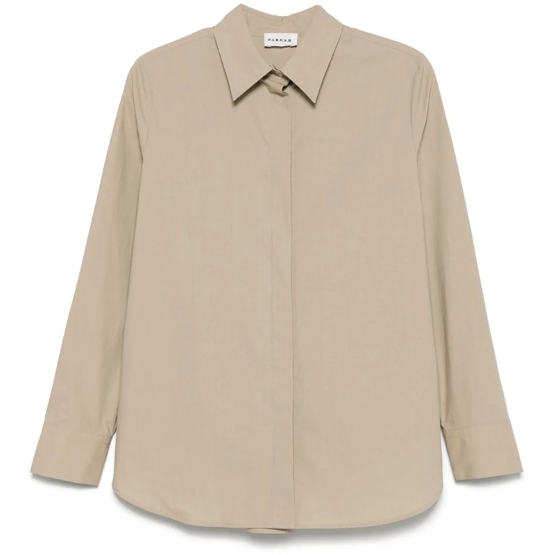 P.A.R.O.S.H. Chemisier Shirts Beige beige