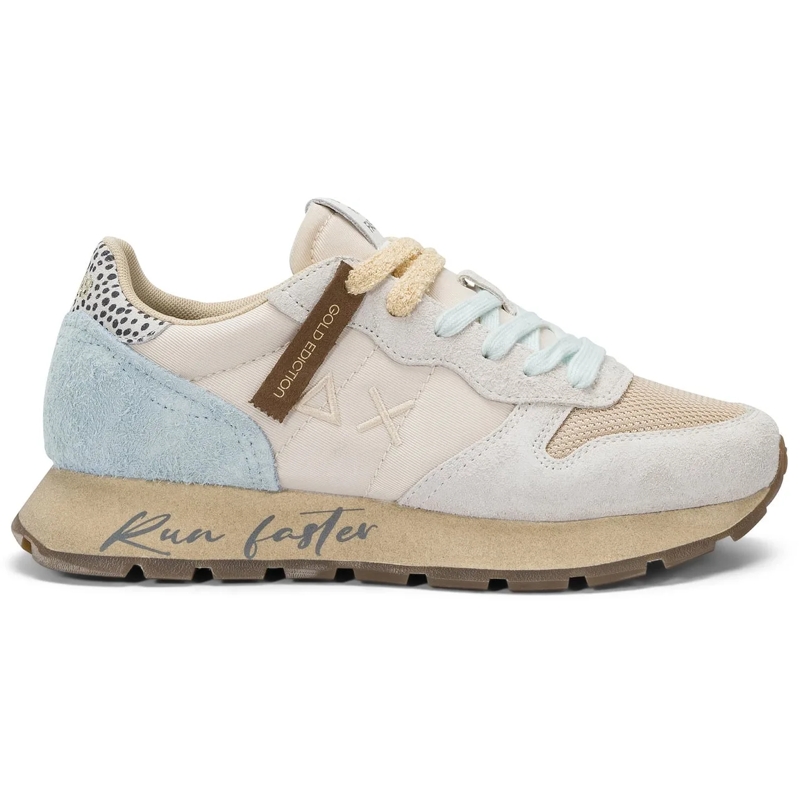 SUN68 Low-Top-Sneaker Sneakers Bianco Panna weiß