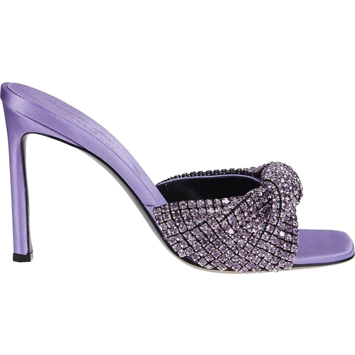 sergio rossi Mule Evangelie Sabot Pink & Purple rose