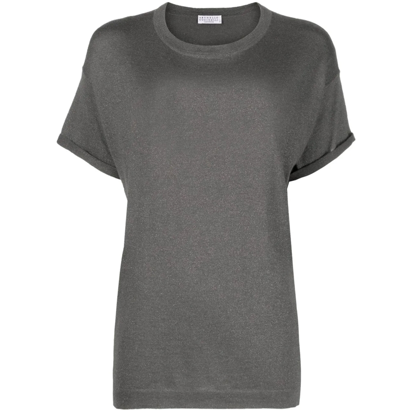 Brunello Cucinelli T-Shirt T-Shirts And Polos Grey grau