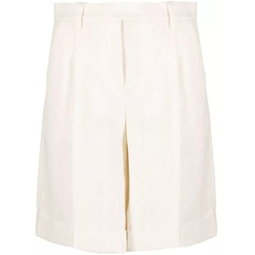 Lorena Antoniazzi High-Waisted Shorts White 