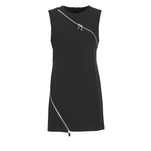 PINKO Mini Jurken Dress With Asymmetric Zip Black