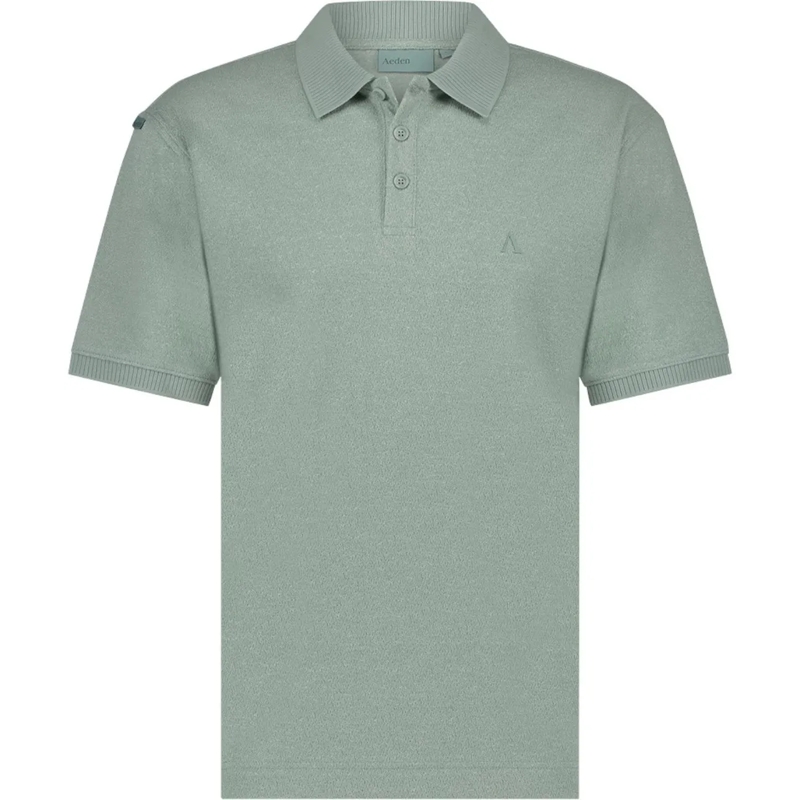 AEDEN Polohemd Heren Polo grün