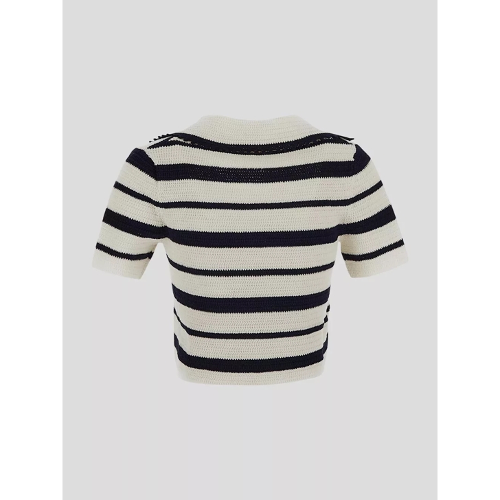 Miu Miu Miu Miu - MML875 - 138SF0UB0 Miu Miu T-shirt e Pol mehrfarbig