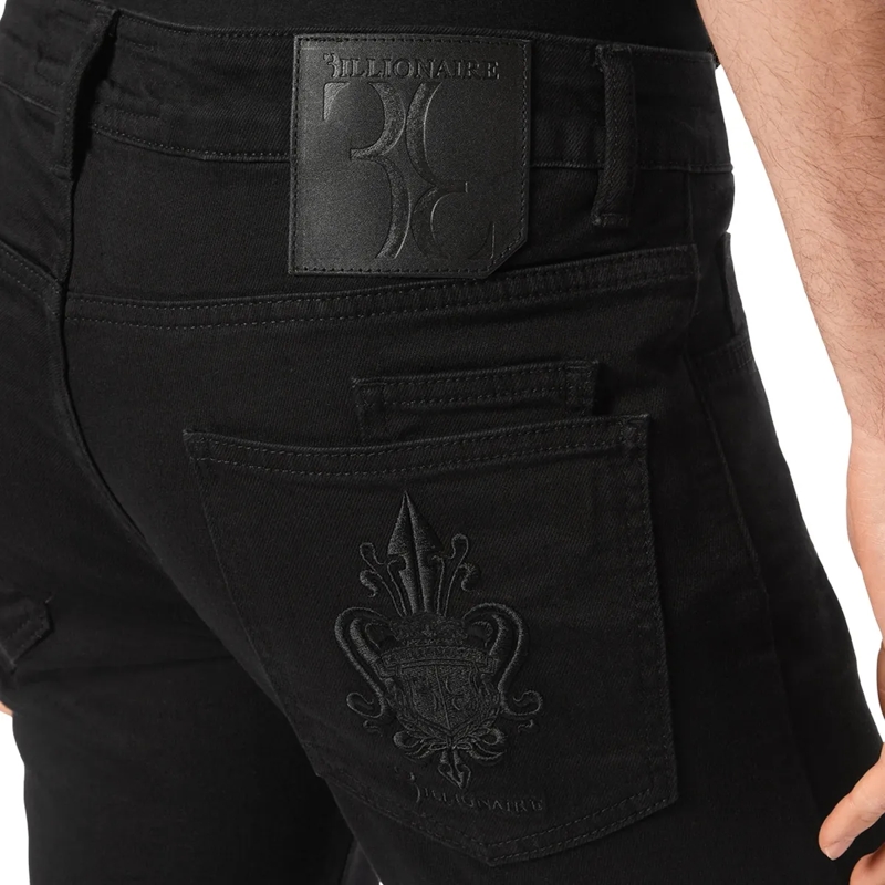 BILLIONAIRE Jeans mit geradem Bein Jeans Regular Fit schwarz(Image 2)