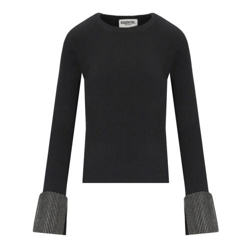 Essentiel Antwerp Top ESSENTIEL ANTWERP GOMI SCHWARZES TOP schwarz