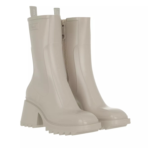 Chloé Betty Rain Boots Beige Stivali da pioggia