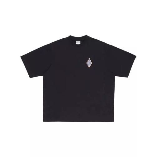 Marcelo Burlon T-Shirt Optical Cross Black Black 