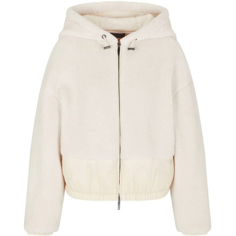 Emporio Armani Übergangsjacke Coats Ivory weiß
