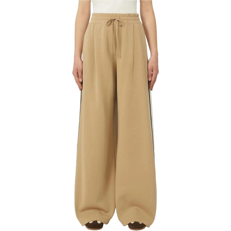 Max Mara Hose Max Mara Weekend Wkdperdoni Pantalons Lichtbruin 2 braun(Image 3)