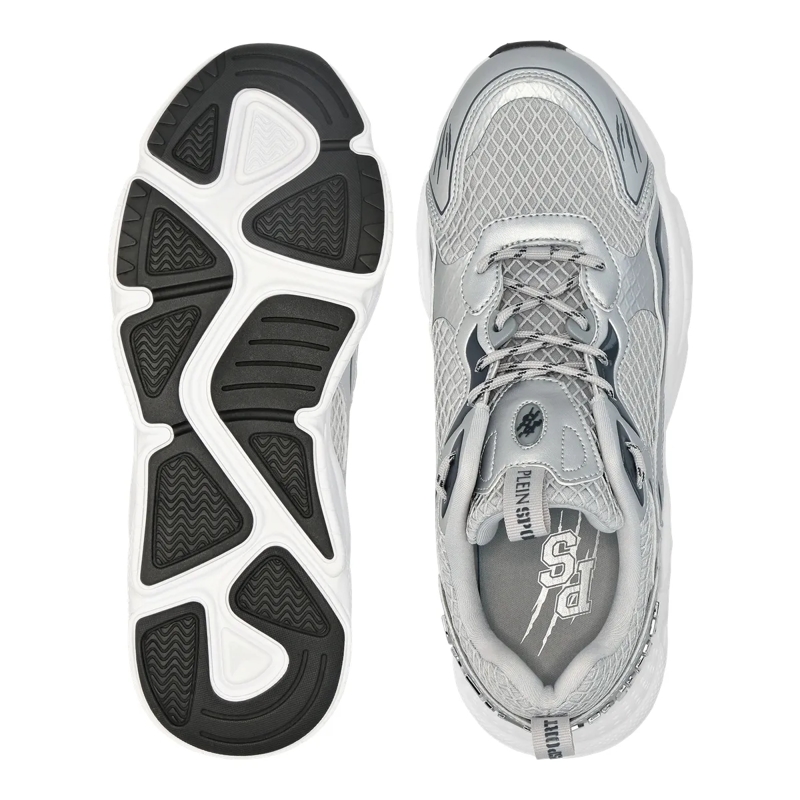 Plein Sport Low-Top-Sneaker Lo-Top Turnschuhe silber(Image 4)