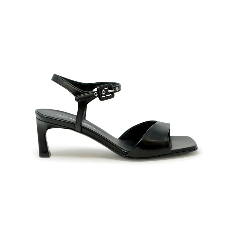 Halmanera Sandalen Tami08 Black Leather Baron Sandals Black