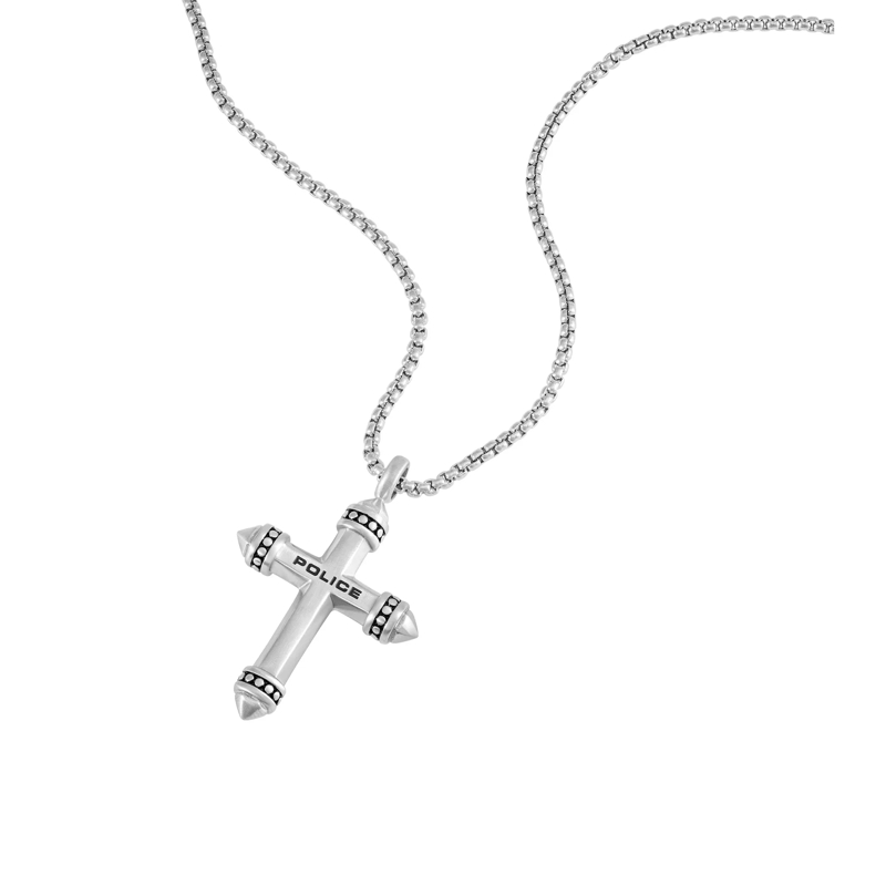 Police  Herrenkette Crossrange- Herrenkette- Farbe: sil silber(Image 2)