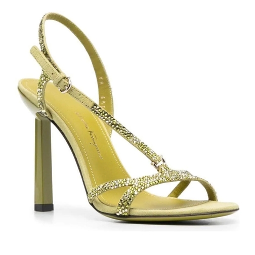 Salvatore Ferragamo Talon haut Sandals Green grün