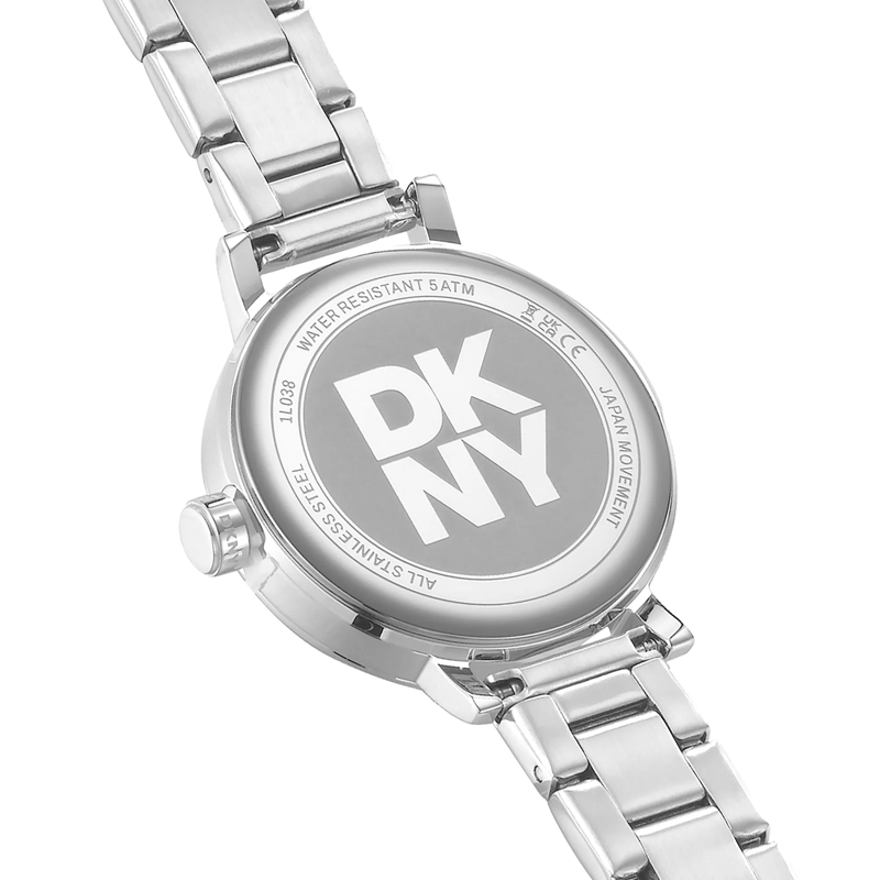 DKNY Quarzuhr Soho Glitz silber | Automatikuhr