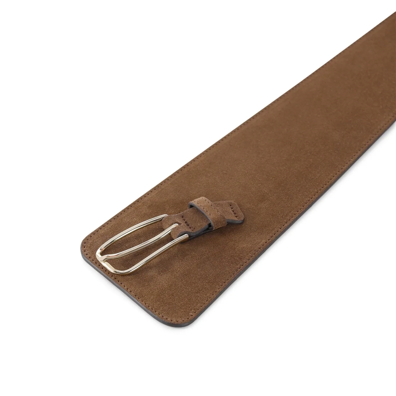 Abro Ceinture Gürtel aus Veloursleder braun(Image 2)