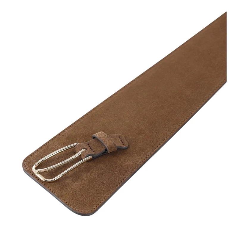 Abro Ceinture Gürtel aus Veloursleder braun(Image 2)