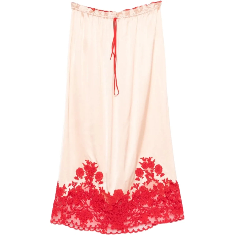 Ermanno Scervino Midirock Skirts Powder rose