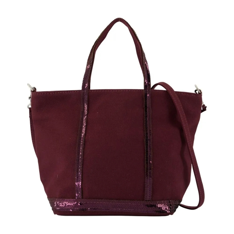 Vanessa Bruno Tote S Shopper Bag - Cotton - Purple Purple