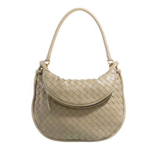 Bottega Veneta Schultertasche Medium Gemelli Travertine