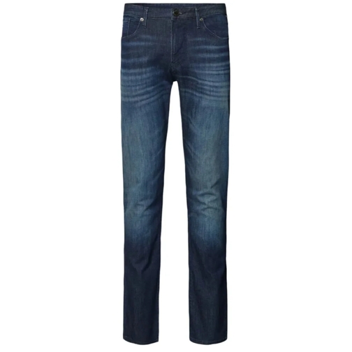 Emporio Armani Pantalon décontracté Trousers Denim Blue blau