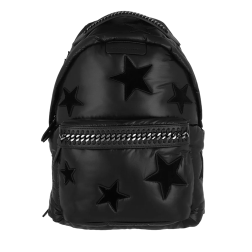 Stella McCartney Falabella Go Backpack Multistar Nylon Black Rucksack