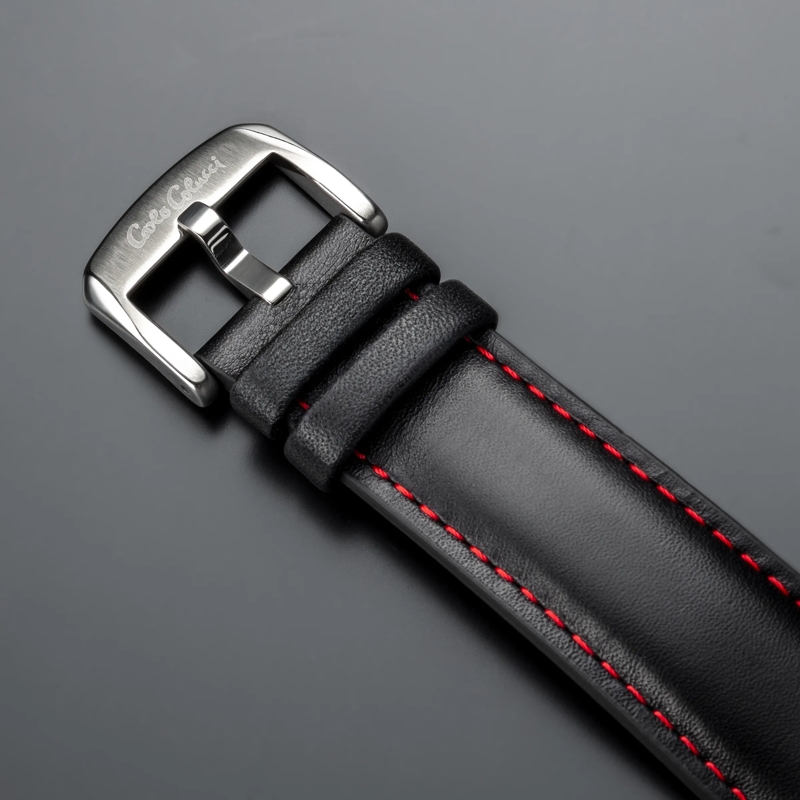 Carlo Colucci Automatikuhr Herrenuhr CC300 . schwarz(Image 5)