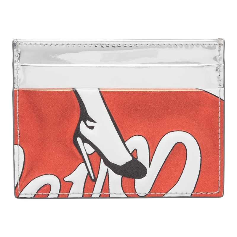 Philipp Plein Geldbörse Embossed Credit Card Holder 3D Plein rot(Image 3)