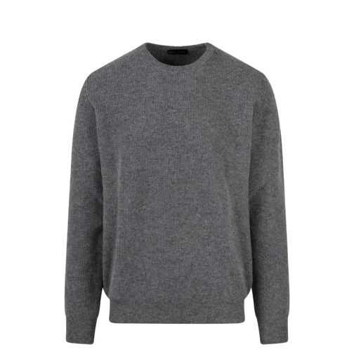 Roberto Collina Superfine Merino Sweater Grey Pullover