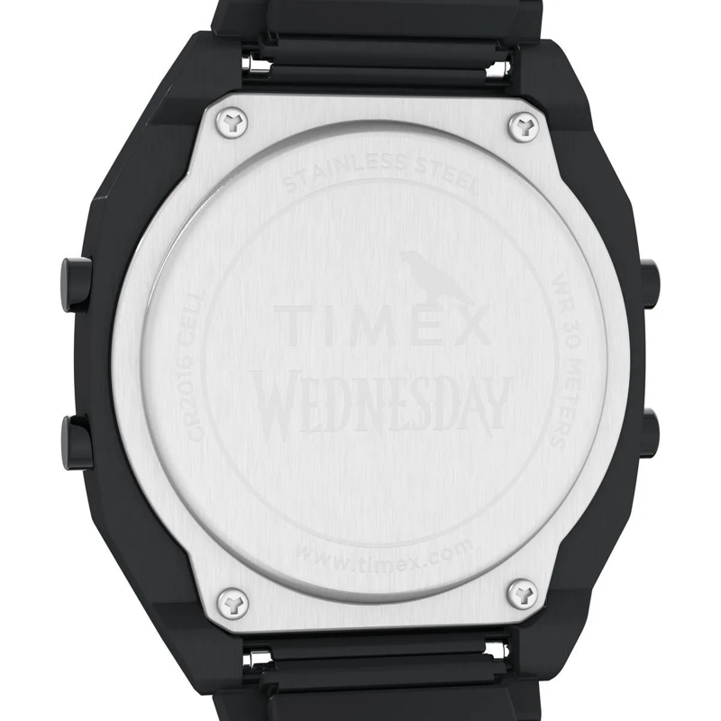 Timex Quarzuhr Quarz-Digitaluhr Timex X Wednesday T80 schwarz(Image 4)
