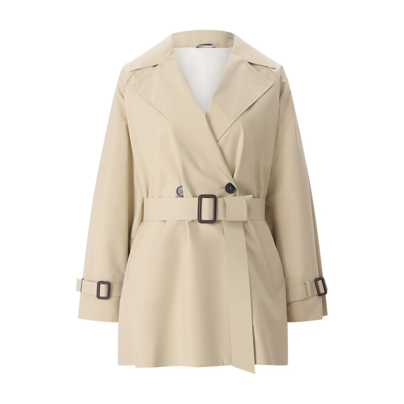 WEEKEND Max Mara Overgangsmantel Weiter Trenchcoat braun